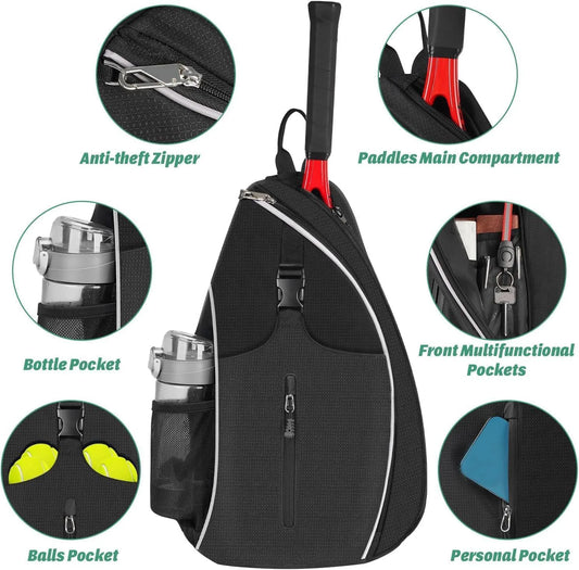 Tennis Sling Backpack