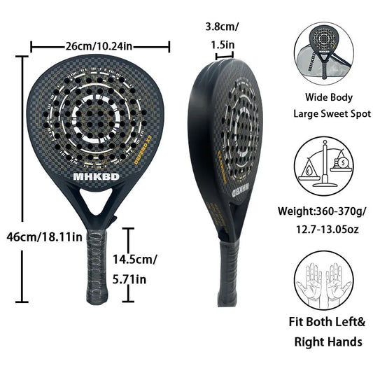 Premium Carbon Padel Racket