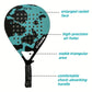 Camewin Carbon Padel Racket