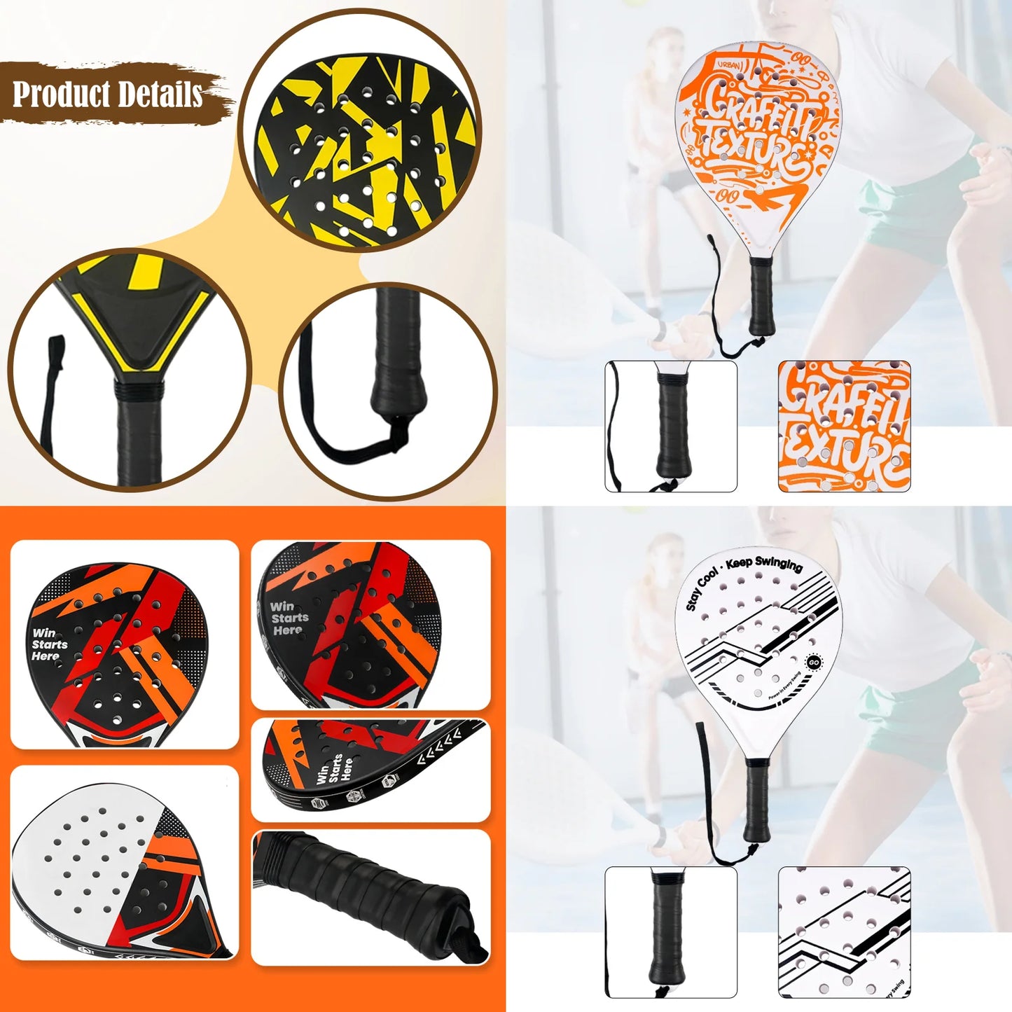 Beginner Padel Tennis Racket