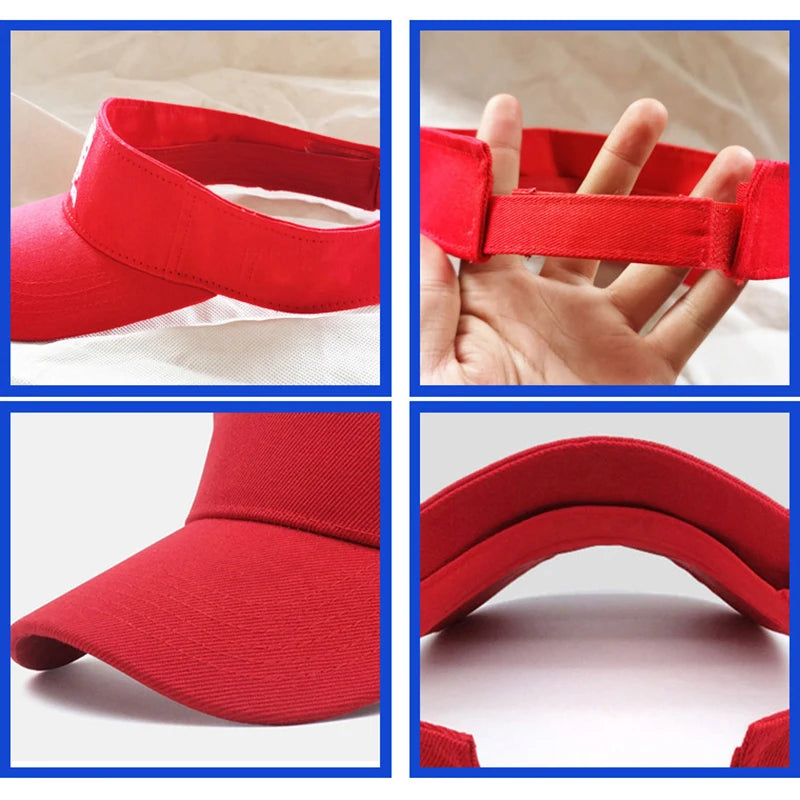 Adjustable Sports Visor Cap