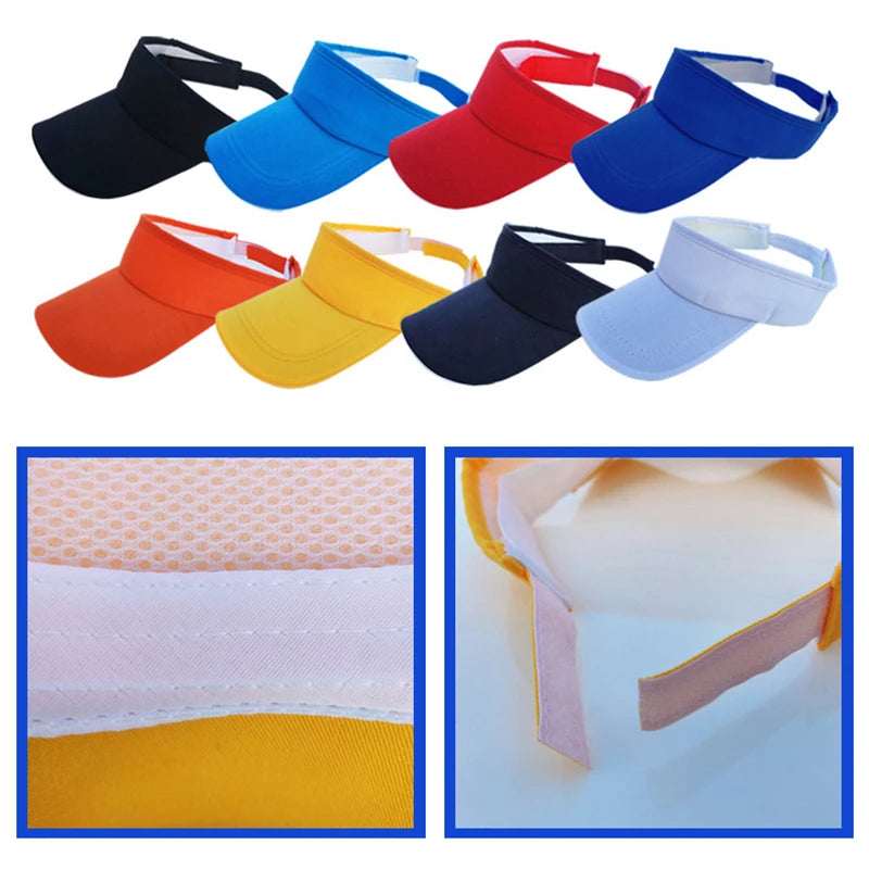 Adjustable Sports Visor Cap