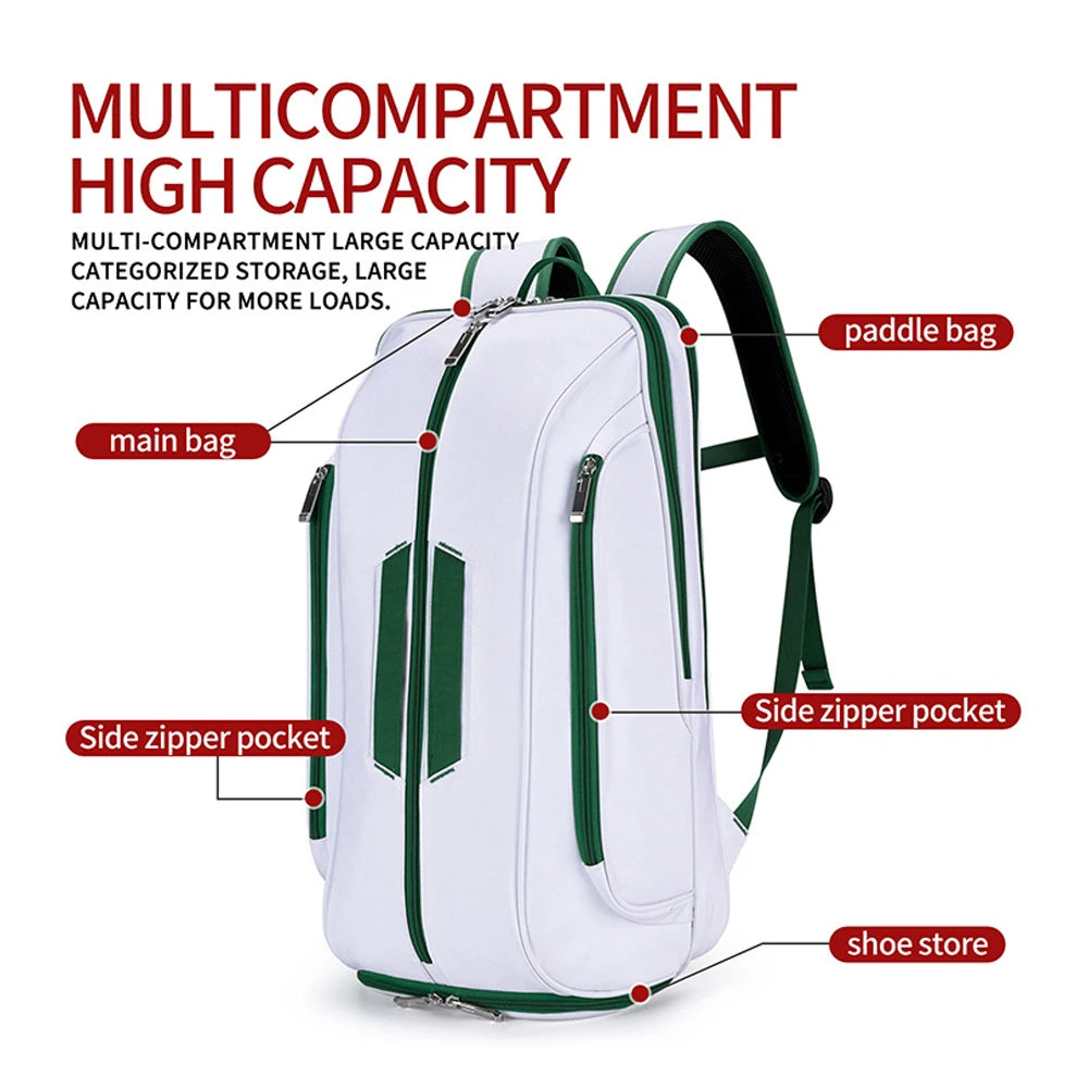 Tennis Backpack Two Rackets