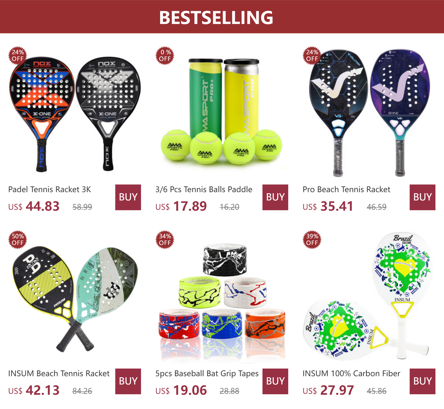 INSUM Beach Tennis Balls