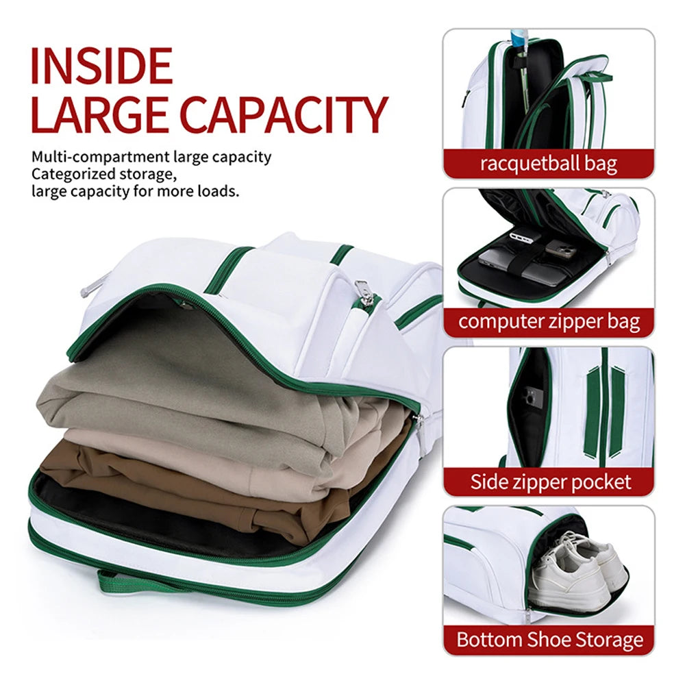 Tennis Backpack Two Rackets