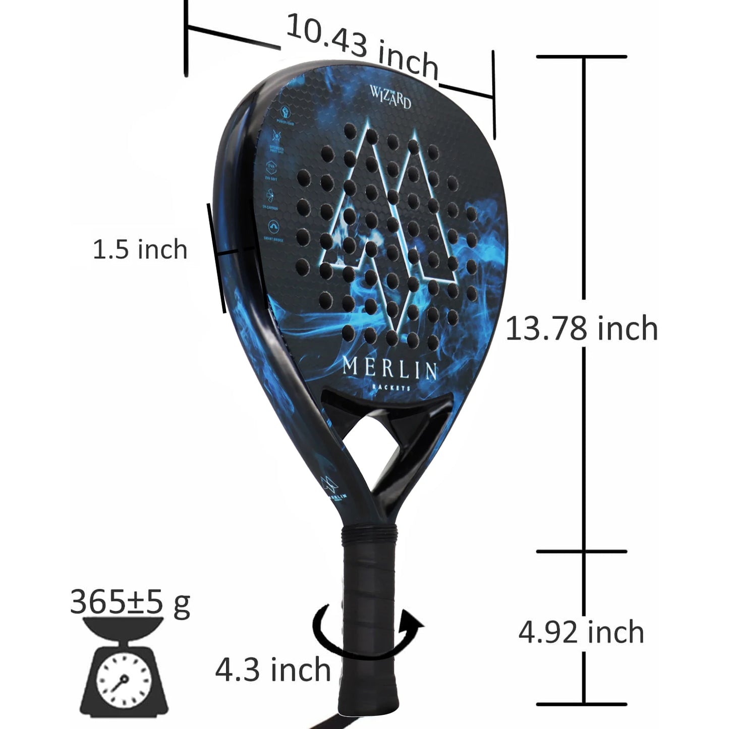 Full Carbon Padel Racket