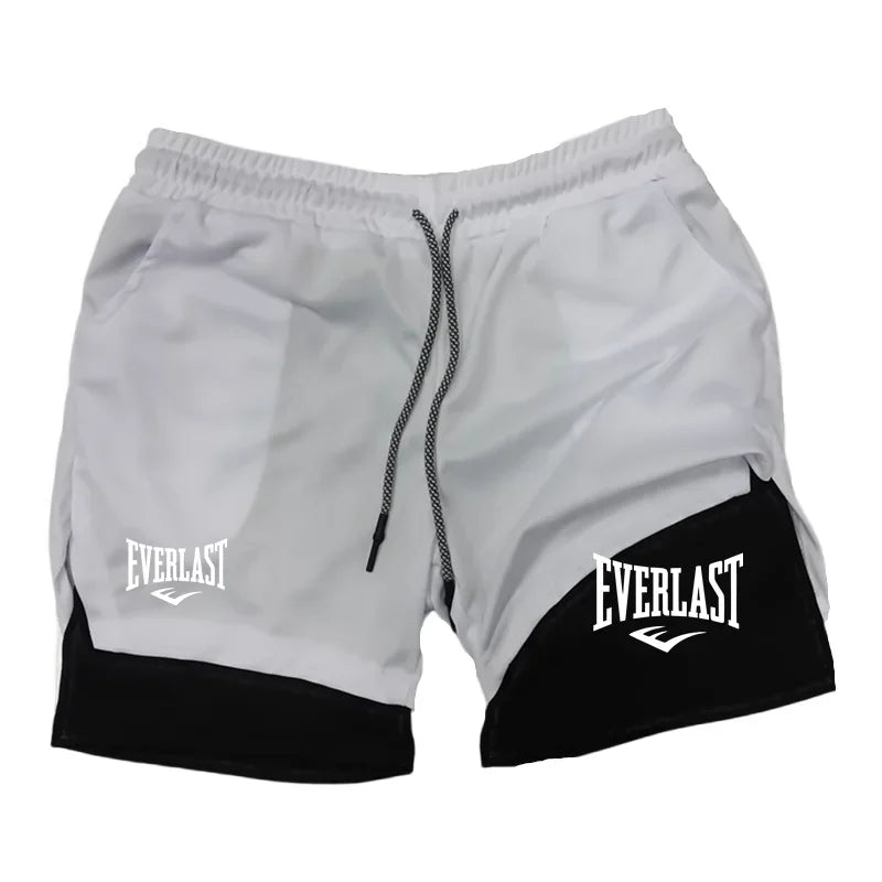 Men 2-in-1 Sports Shorts