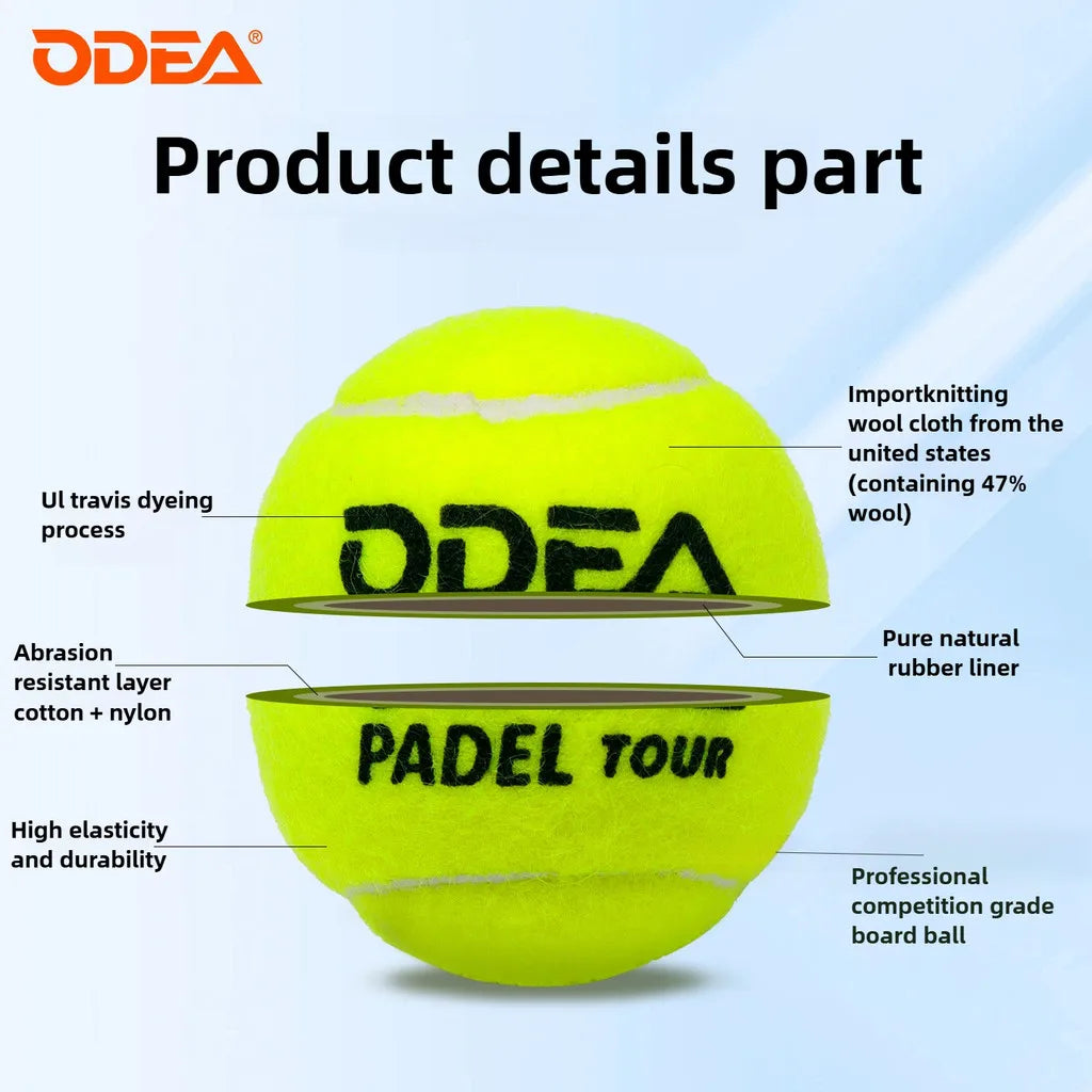 Premium ODEA Padel Balls