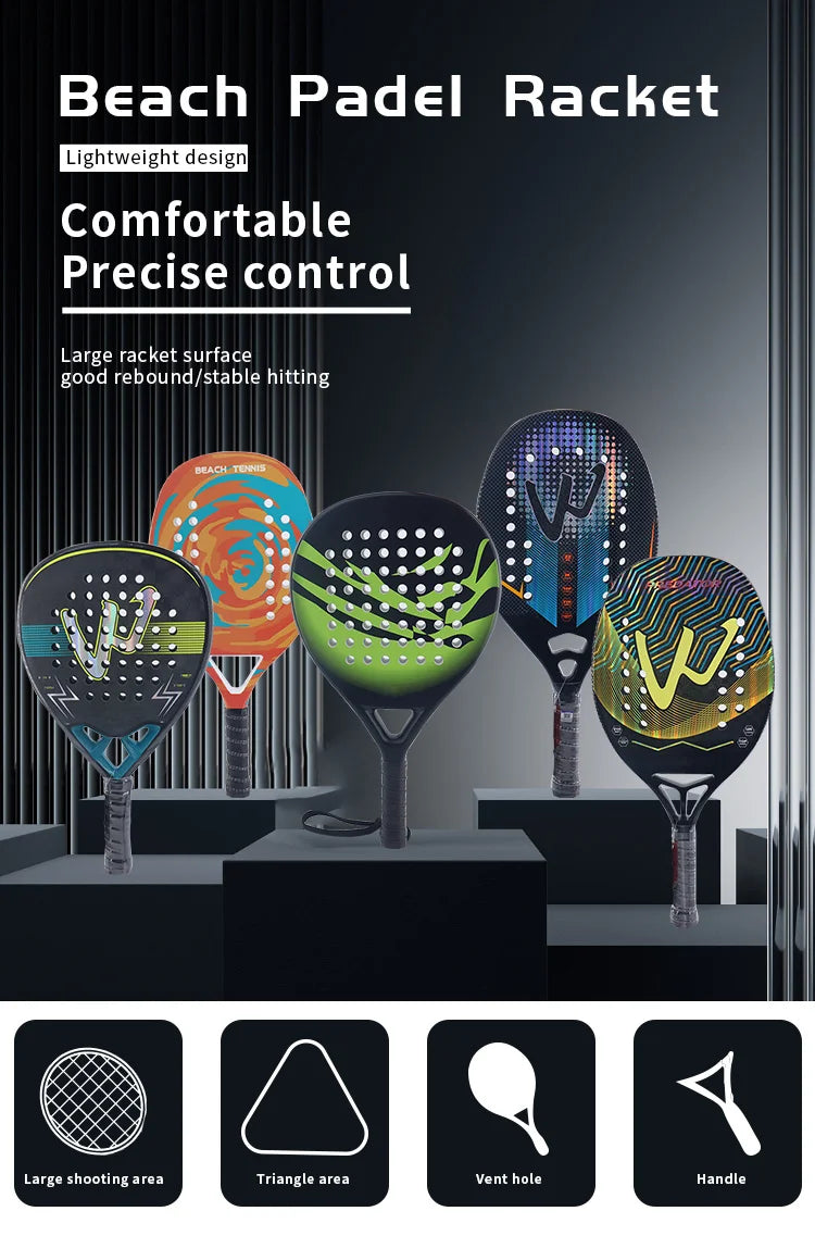 Custom Carbon Padel Racket