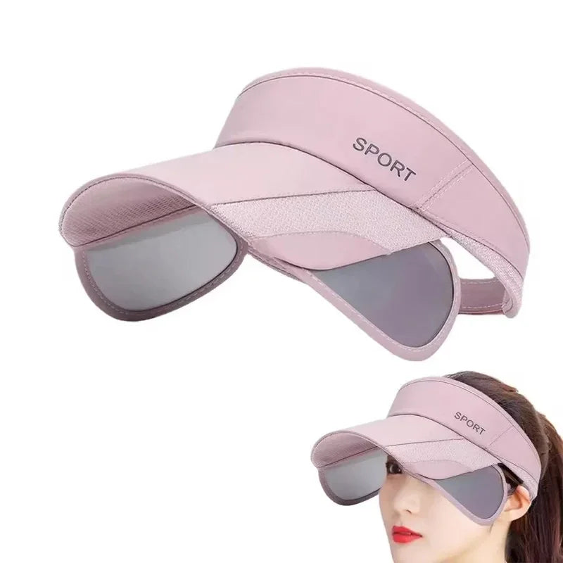 Women Wide Brim Tennis Visor