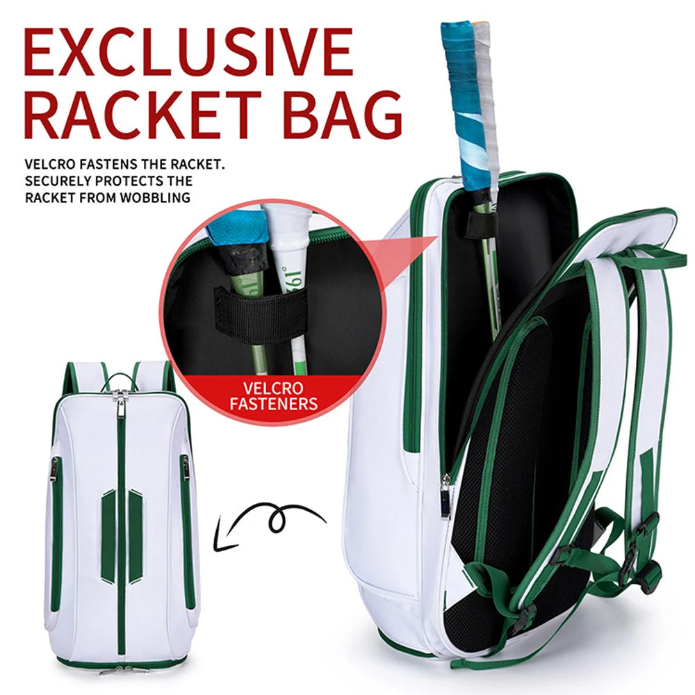 Tennis Backpack Two Rackets