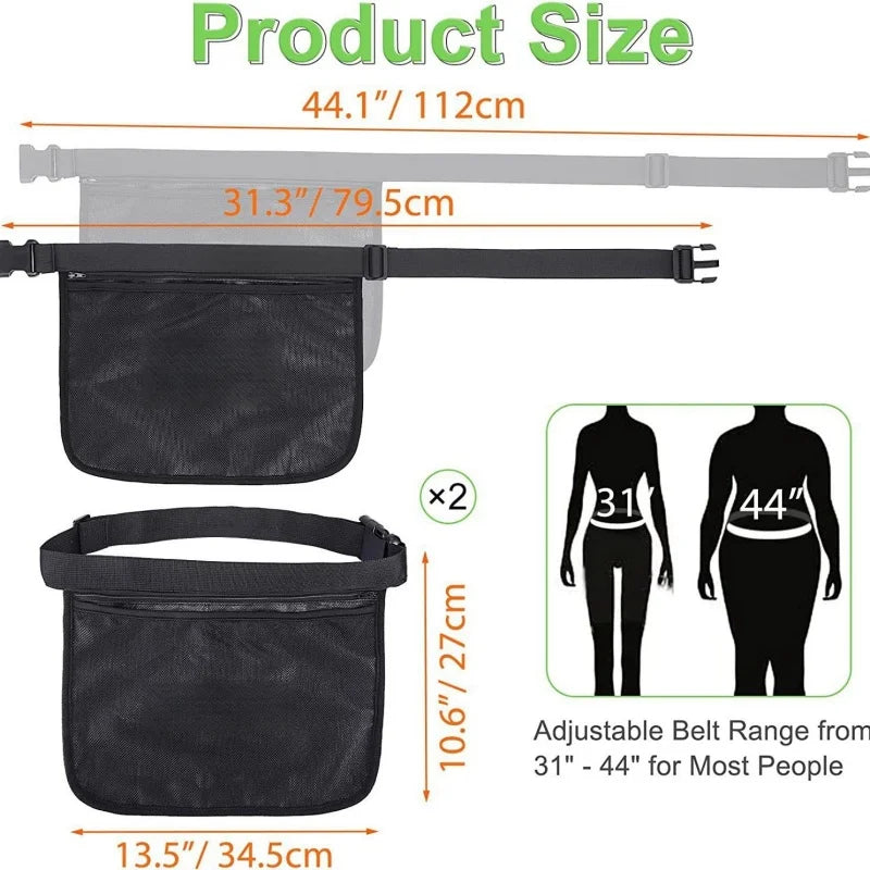 Tennis Waist Ball Bag