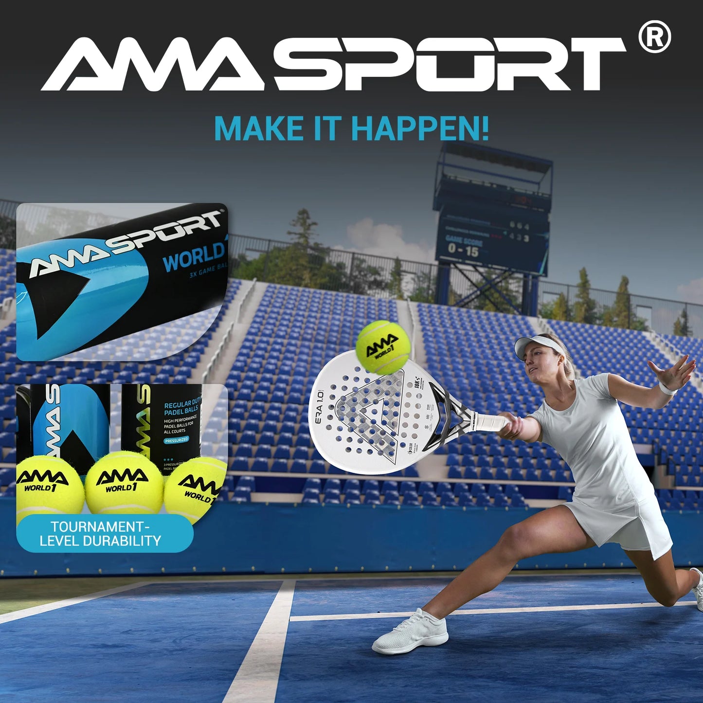 AMA Sport Padel Balls