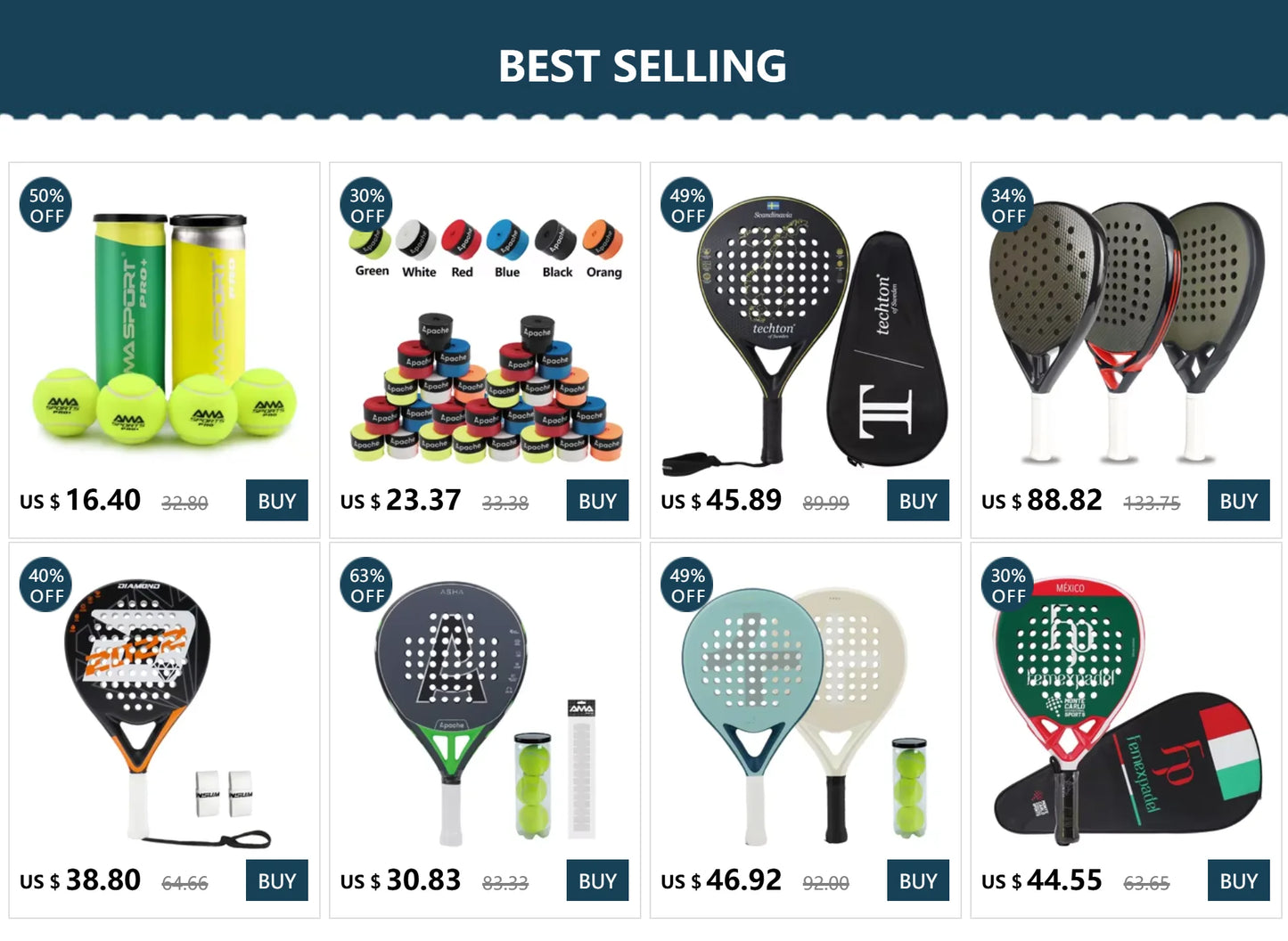 Carbon Padel Racket EVA Core
