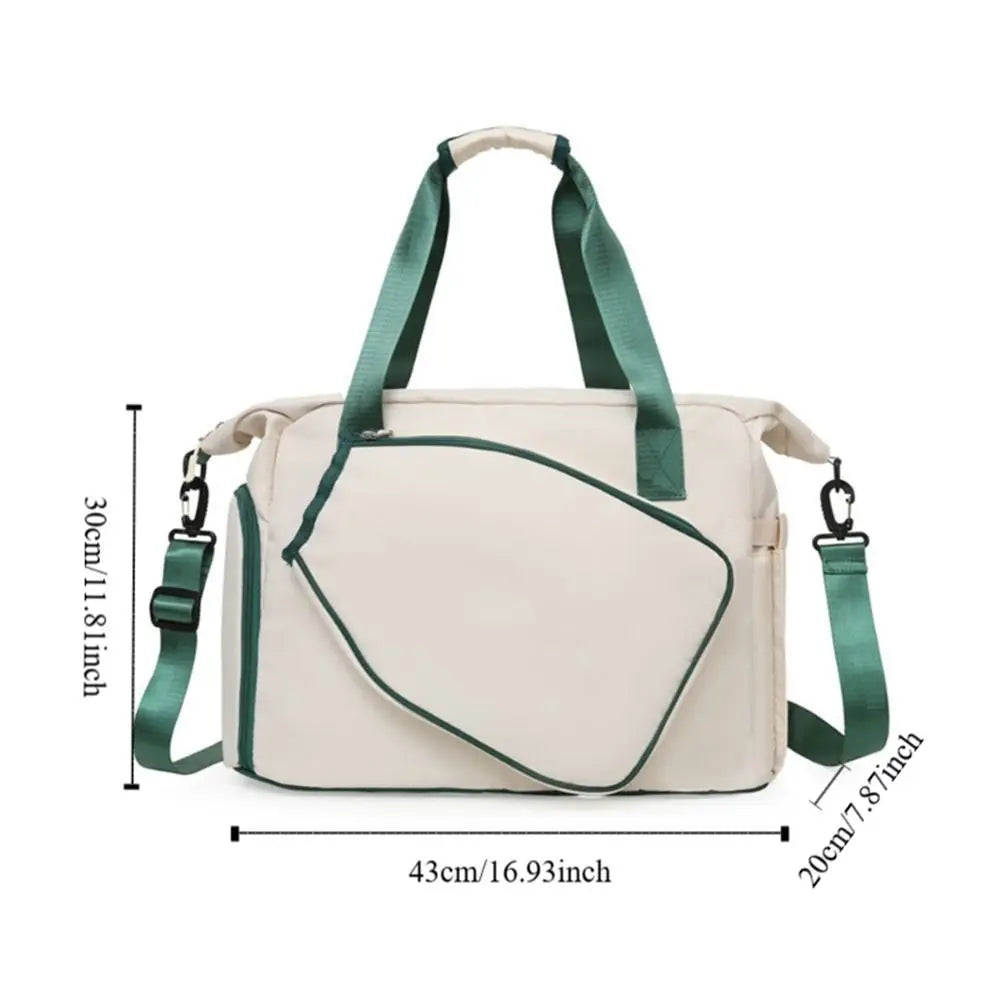 Tennis Bag With Shoe Compartment