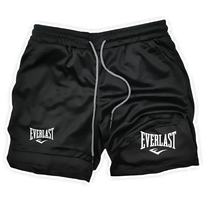 Men 2-in-1 Sports Shorts