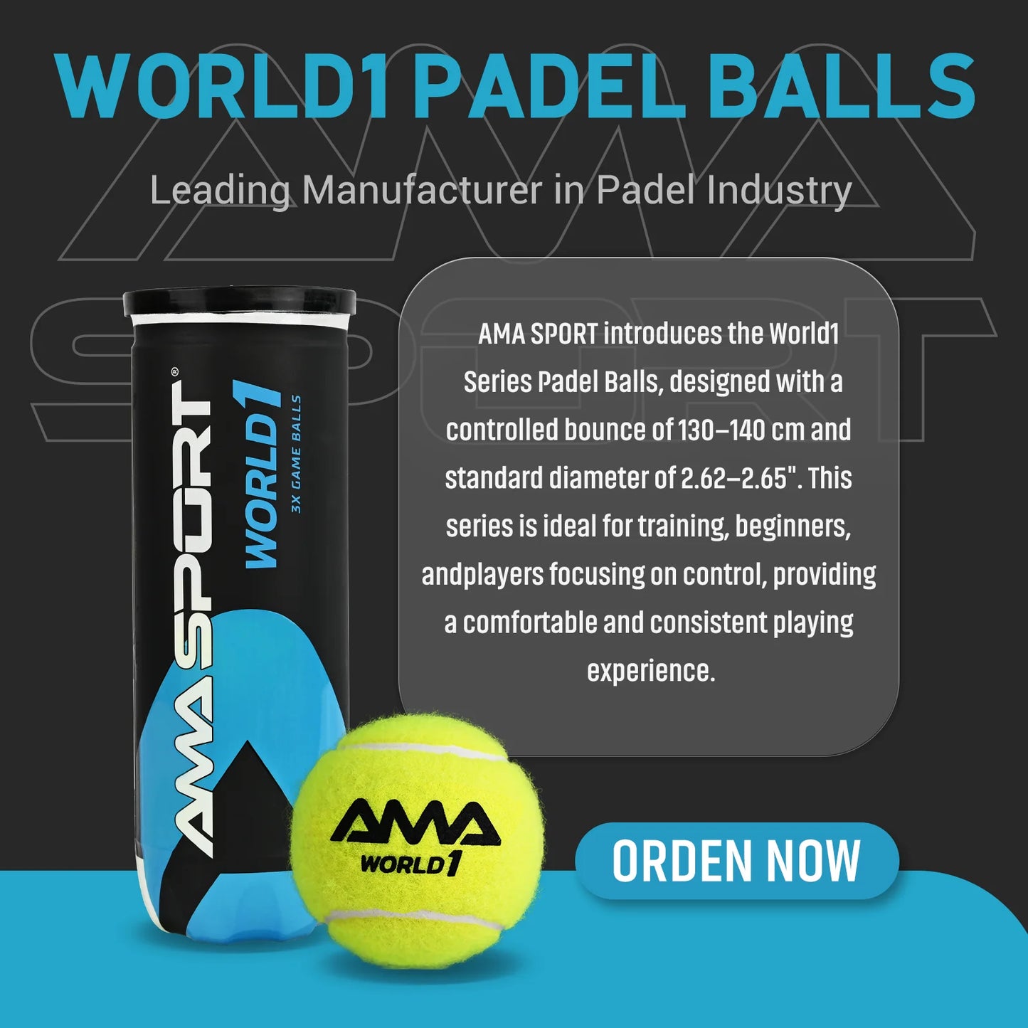 AMA Sport Padel Balls
