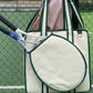 Canvas Crossbody Tennis Bag