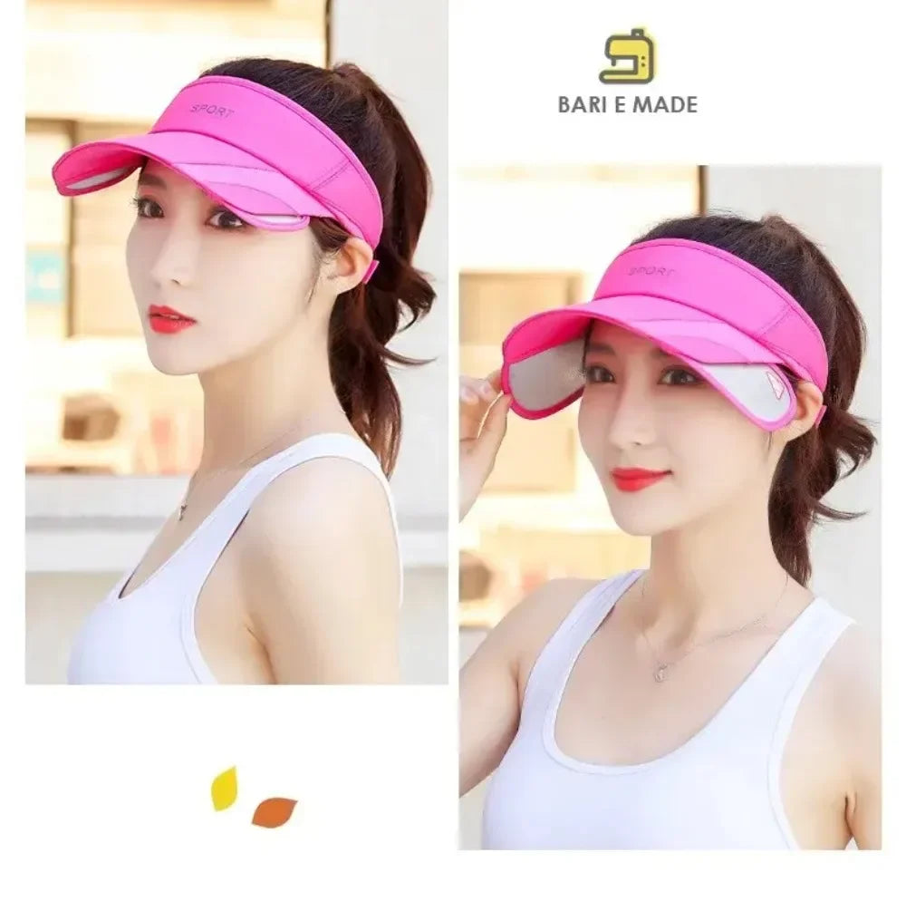 Women Wide Brim Tennis Visor